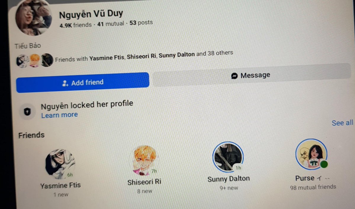 Elixirr112's tweet image. Hi guys can you please report this profile on fb ?
 It's literally my previous art account that got hacked and it's making me really sad and upset seeing it like this 
I just want it gone at this point 
I would really appreciate it and thank you 

facebook.com/share/1Ha6FKMg…