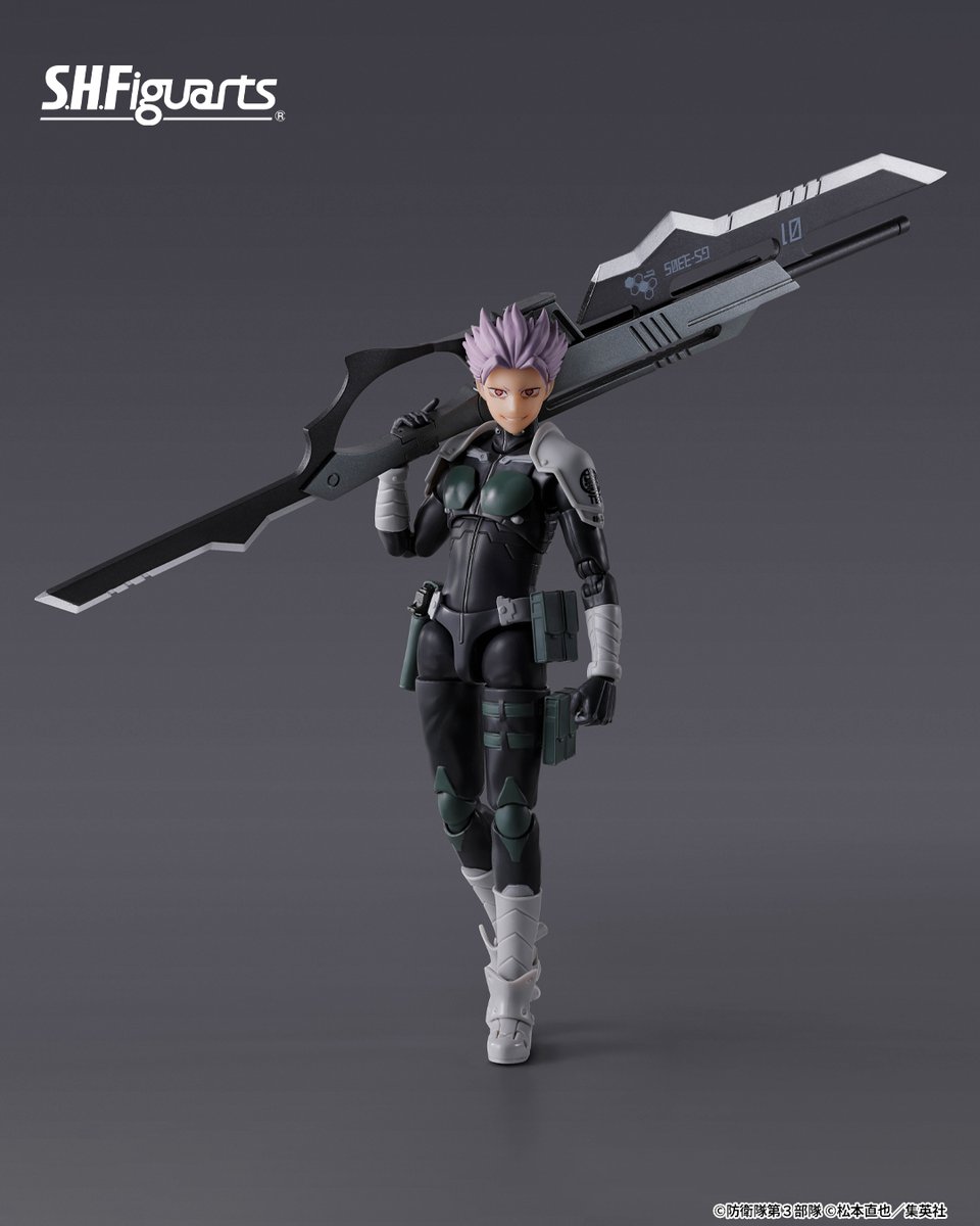 怪獣8号 S.H.Figuarts 鳴海弦』 劇中をイメージしたプロポーションで