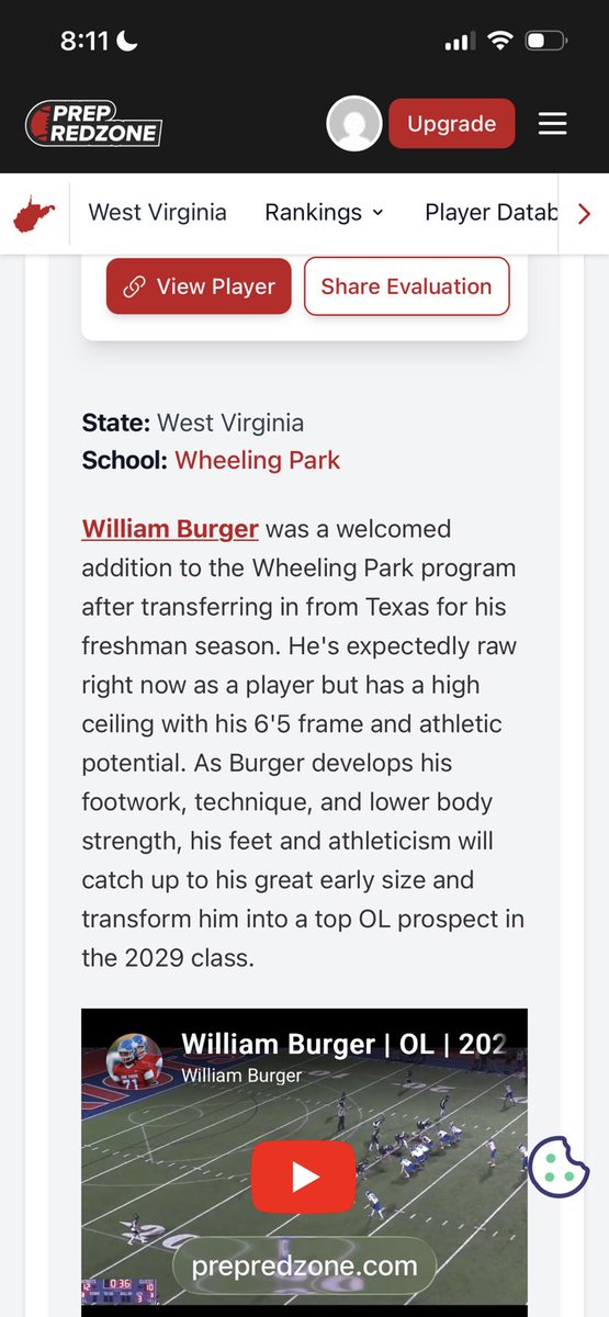 William Burger 6'5 280lbs tweet media