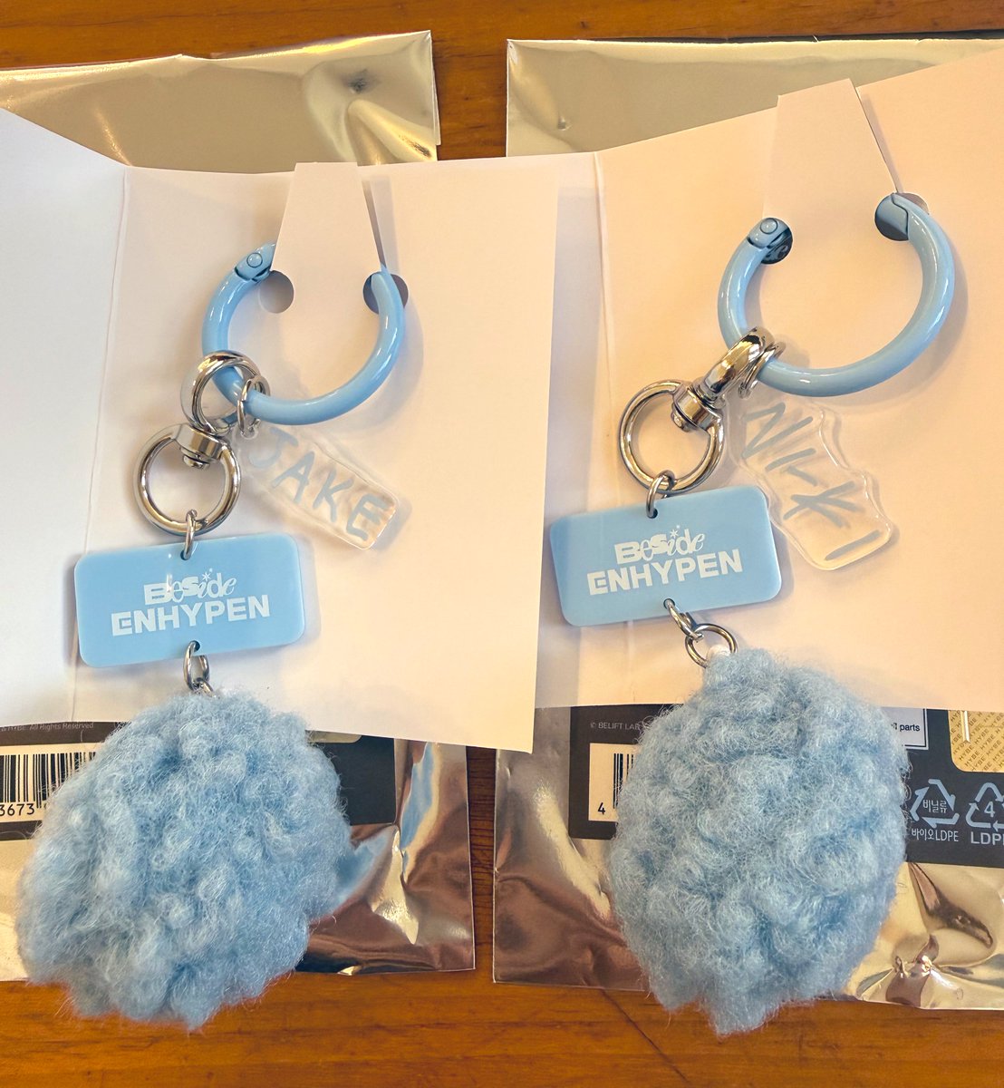 ENHYPEN グッズ 交換 BESIDE:ENHYPEN KEYRING 譲: ジェイク ニキ 求