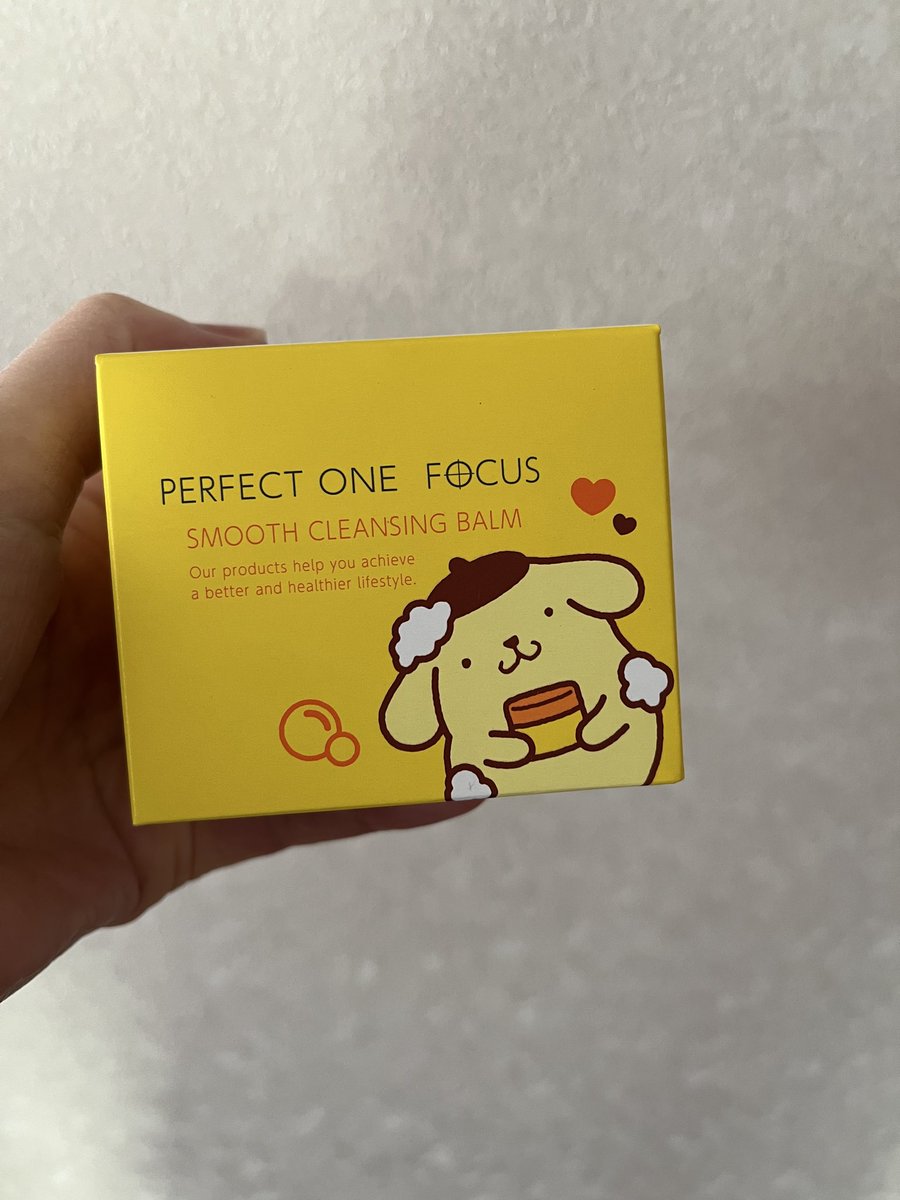 パーフェクトワンのバームを
リピ買いしてるのだけれども

ポムポムプリン🍮　
可愛すぎてこれにしてみたら
箱まで可愛かった

右上の子の
帽子脱いだ姿に全力体当たり感感じる

サンリオの株価を思わずチェックする
