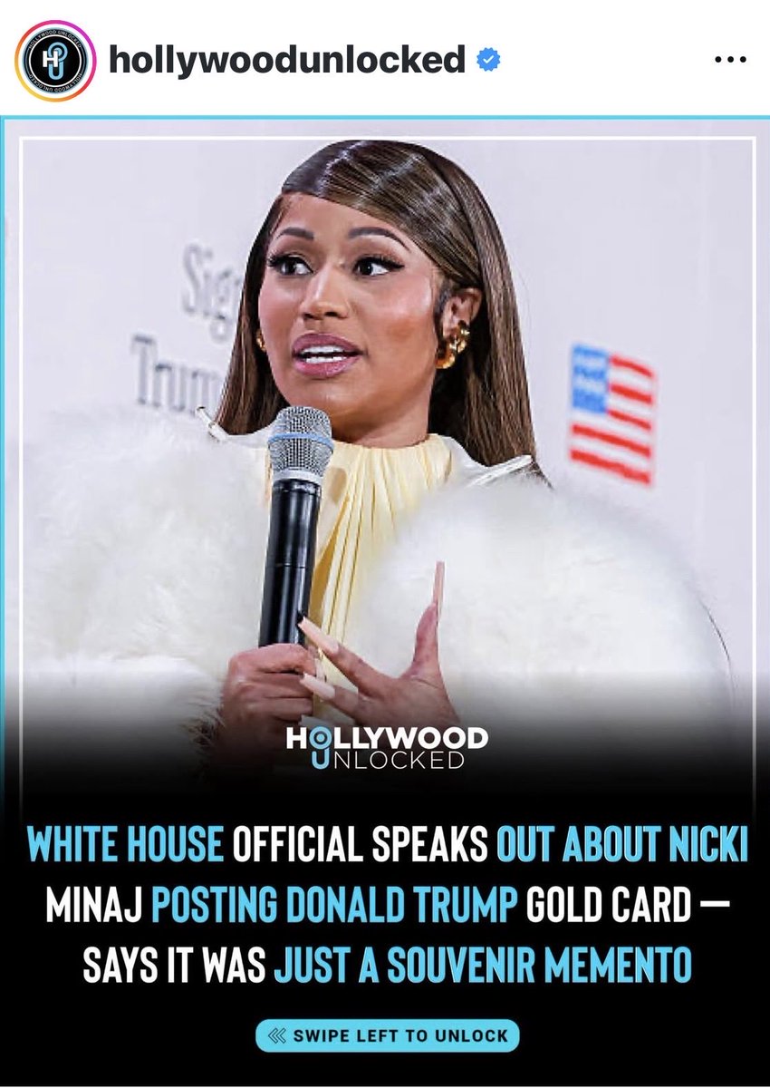 sweetcandyAC's tweet photo. @NICKIMINAJ The White House spoke and said it was just a souvenir. I’m gonna need a receipt of all the shit that you signed in order for you to become an actual citizen in here. 🤣🙃 https://t.co/e2F1jXTnT9