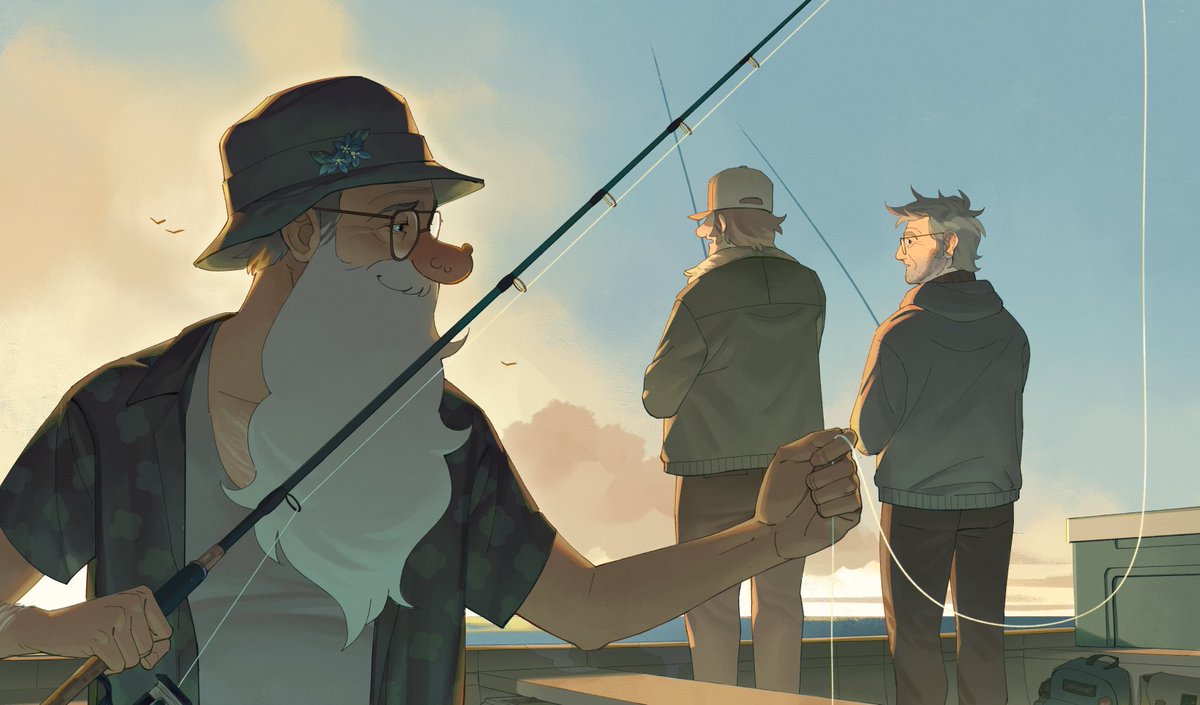 crispyartdev's tweet image. fishing #fiddauthor