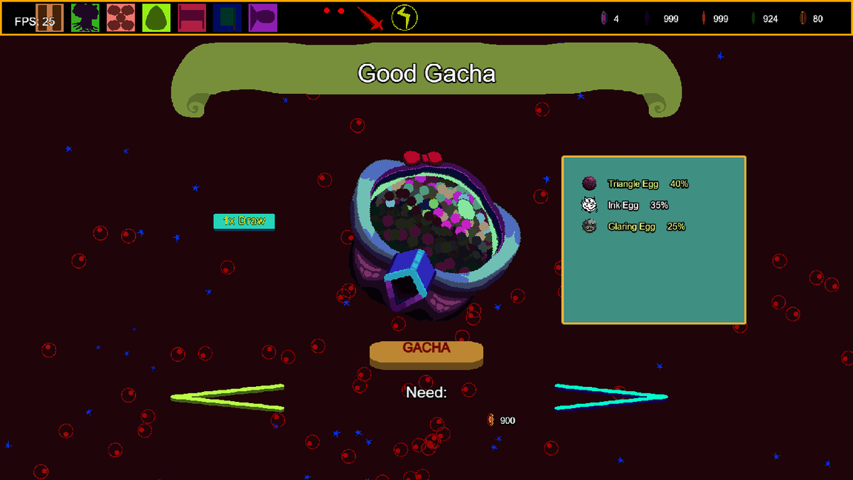 RealisticActs's tweet photo. [Playtest!]
A Weird Incremental Fish Collecting game with a bunch of Different Mechanic.
Gacha, Hatch, then Milk them!

Help me Playtesting this game.
Link to Game: https://t.co/5Q2SgYEvjg
#gamedev #playtest #incremental #gdevelop https://t.co/hKXJ9QqOfC