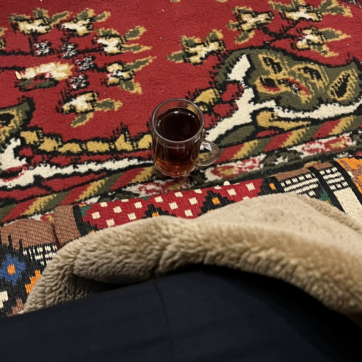 - هكذا تُقضى ليالي الشتاء وإلا فلا.