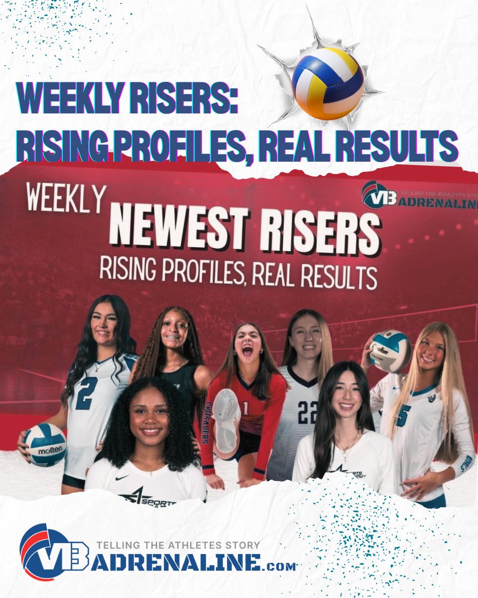 AyleePizzoVB's tweet image. Thank you Mr. Tipton and @volleyballadrenaline for featuring me in this week’s rising profiles. I’m working hard to keep elevating my skills and make an impact. 

#classof2028 #hardworkpaysoffs #growthmindset #ilovevolleyball #grindandshine