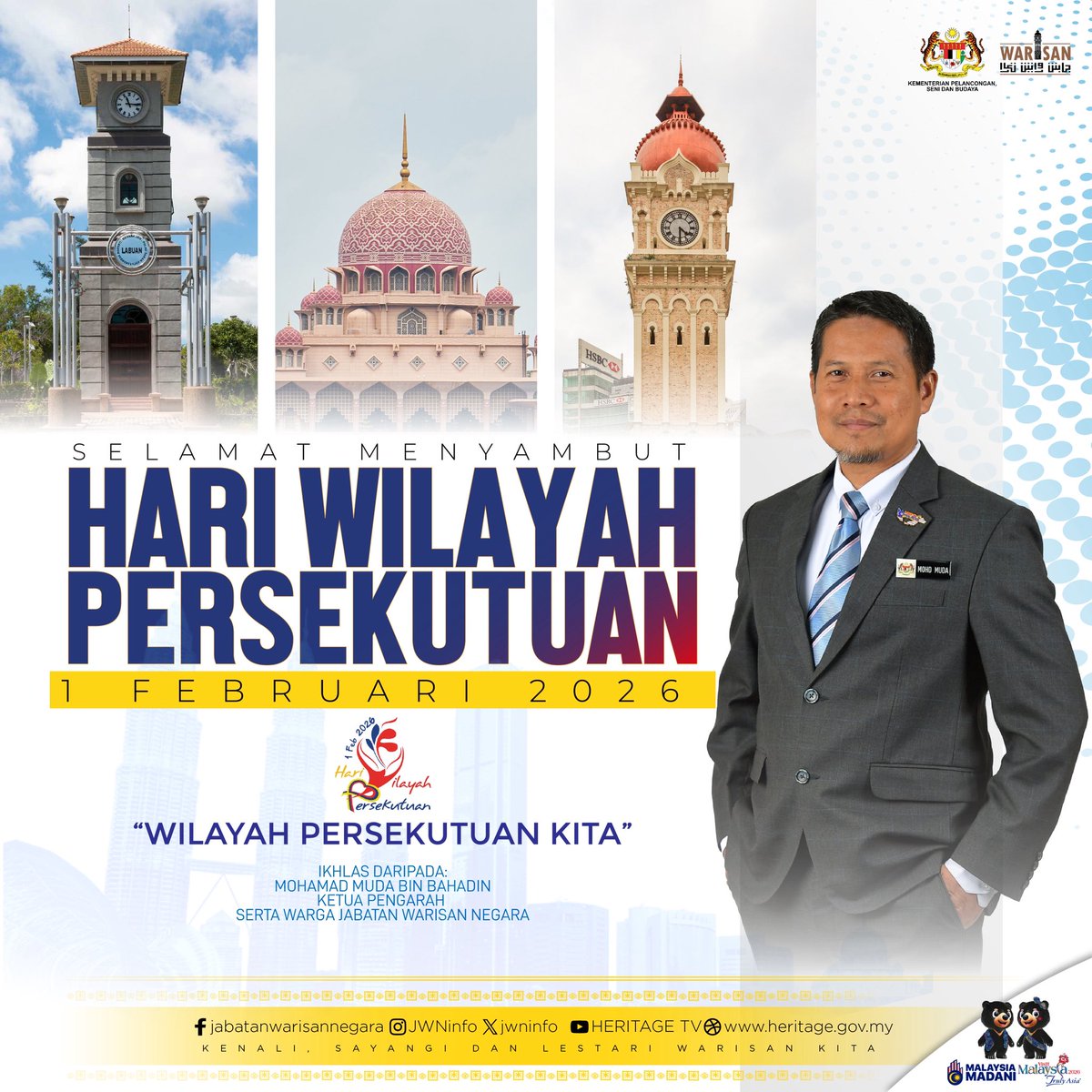 JABATAN WARISAN NEGARA tweet media