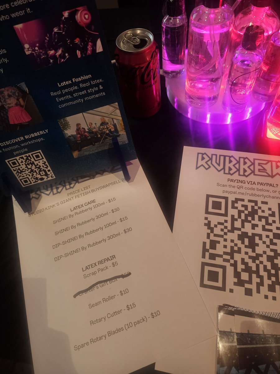 Crafters gift boxes have sold out at Studio Kink's buy swap sell today! 

Congratulations to the new Sydneysidera starting their latex crafting journey! 

Remember, we have you back in our YT channel! 

#latex #diy #latexfashion