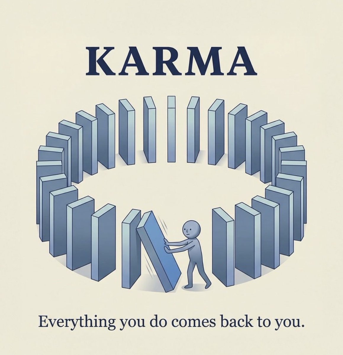 Everything you give comes back to you. Make sure that what you give &amp; receive doesn’t hurt you.