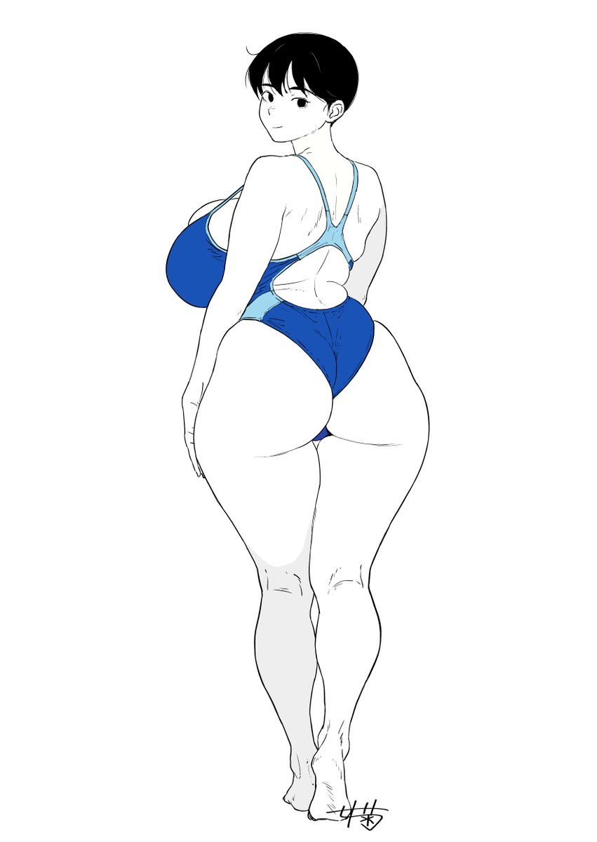 #今月描いた絵を晒そう
恵体お姉さん is my favorite やで! 