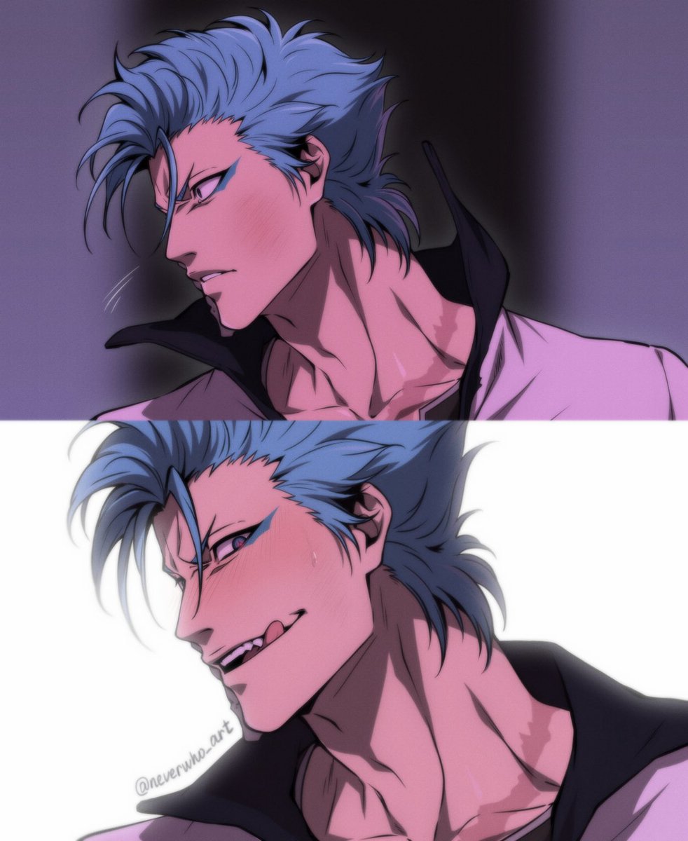 neverwho_art's tweet image. Oh 🐆💙

#Grimmjow #BLEACH