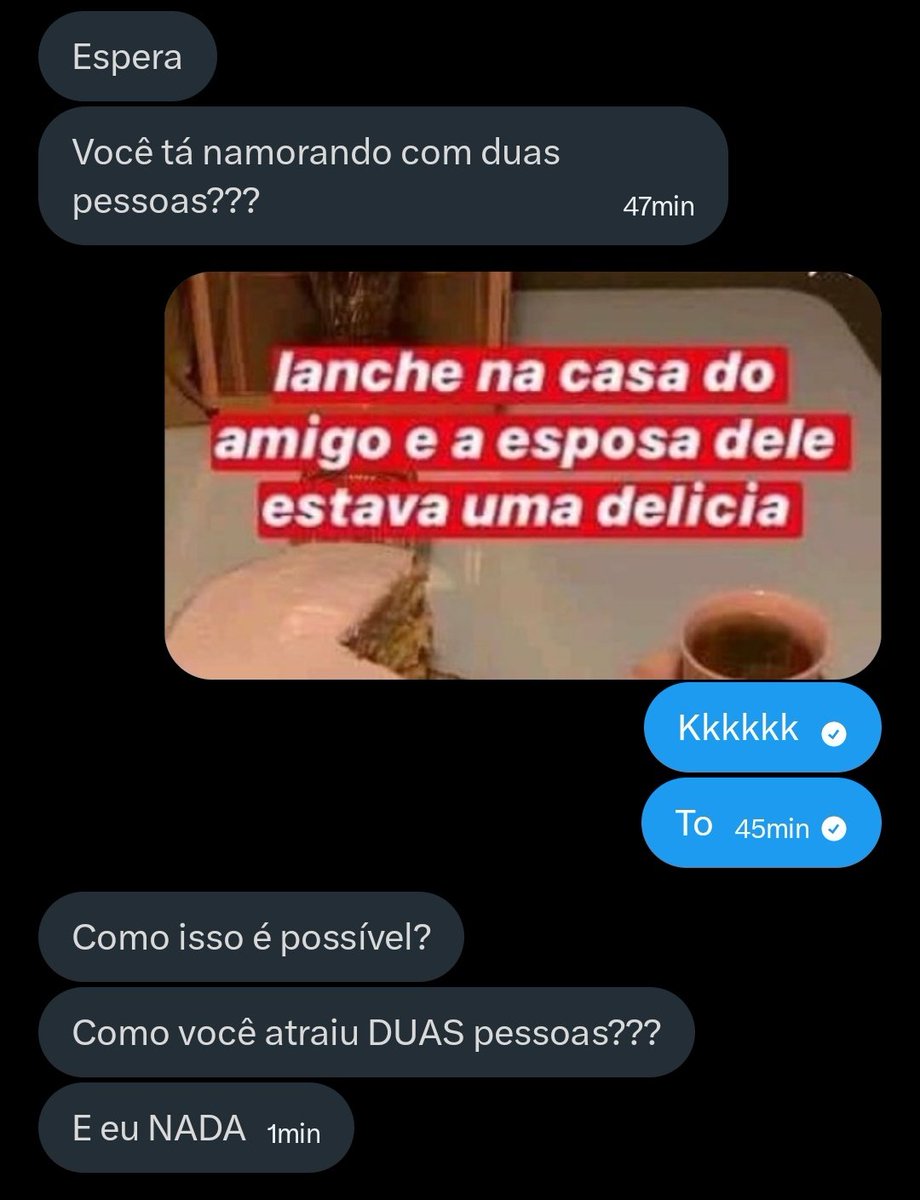 ͏ ͏ ͏ ͏
Me tirou pra bosta vei
͏ ͏ ͏ ͏