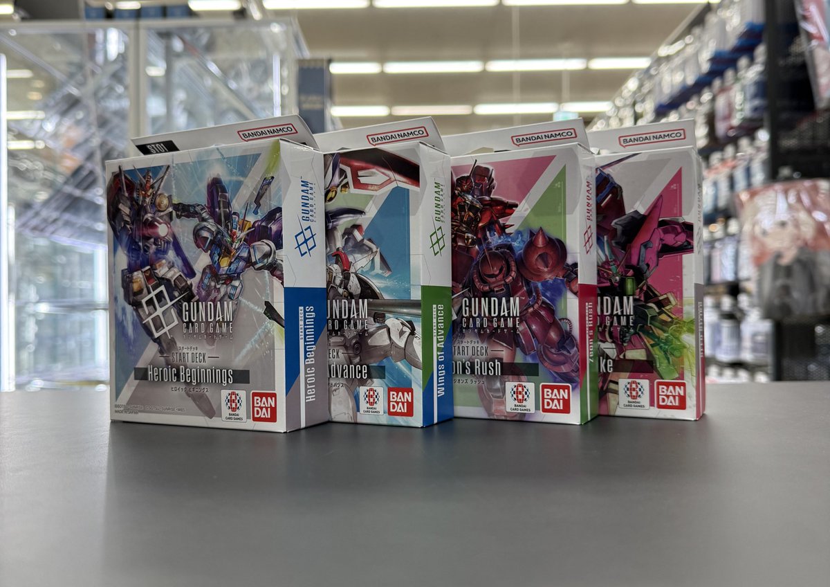 再入荷いたしました‼️‼️ #ガンダムカードゲーム ▶︎START DECK