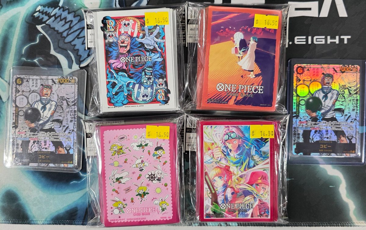 ONE PIECE EB04 [Egghead Crisis] Singles OUT NOW! 💯💯

International shipping available!✅ 

Grab yours! now
agorahobby.com/store/op/EB04

 #OnePiece #EggheadCrisis #OPTCG #OnePieceTCG #EB04
