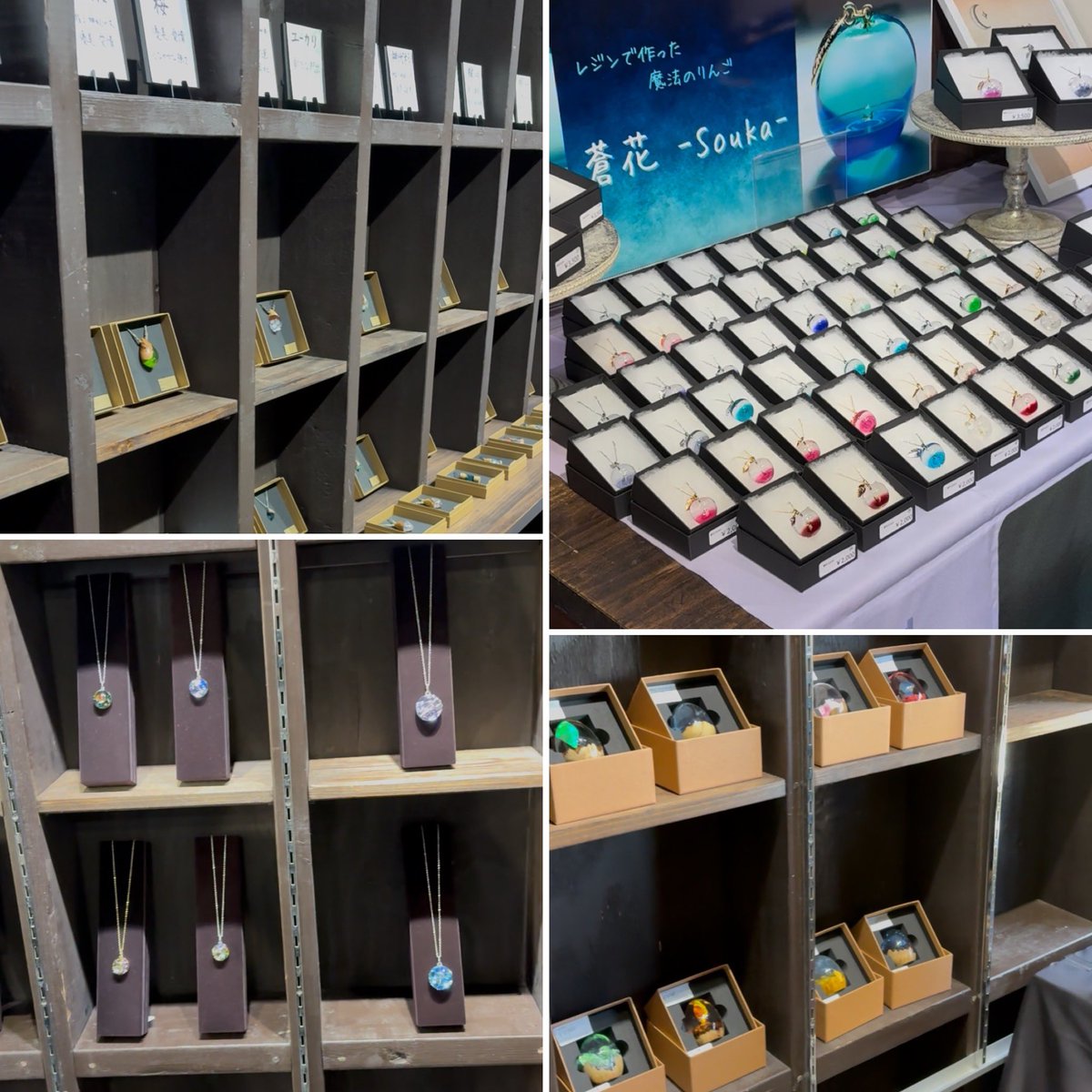 ai_2181's tweet image. 本日も11時〜18時✨
残すところあと2日となりました！
お待ちしています

#光と艶と魔法の世界展