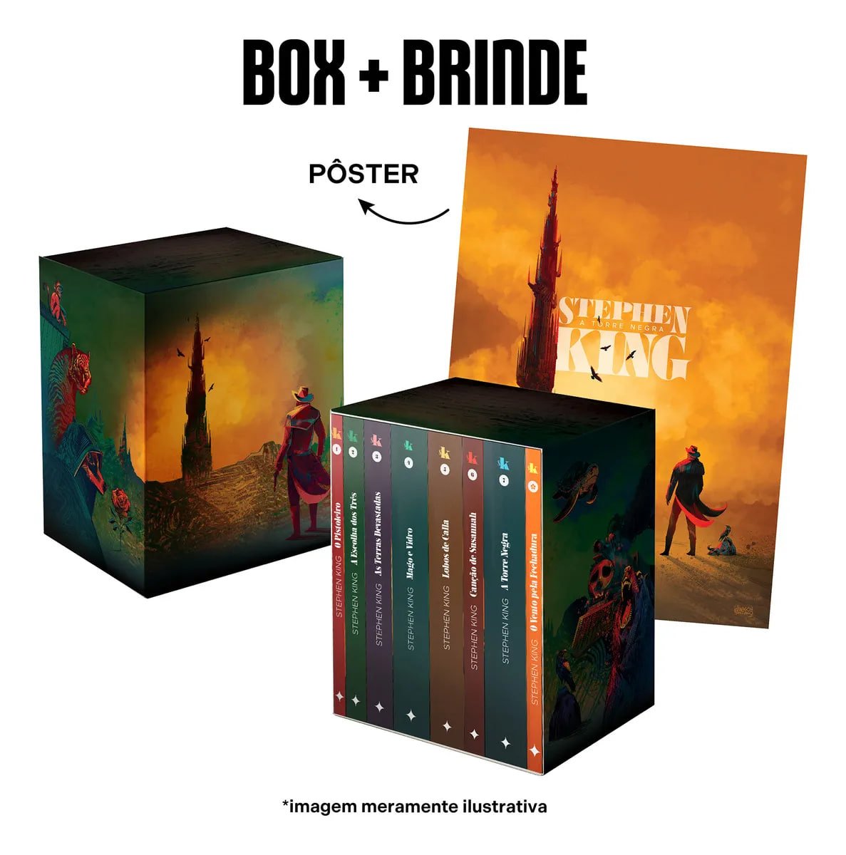 📙 Box Torre Negra
— Loja Oficial Companhia das Letras

💰 R$ 335,34: mercadolivre.com/sec/1UoFFpv

🏷 use o cupom MERCADOMELI25

🟥 Oferta por tempo limitado.