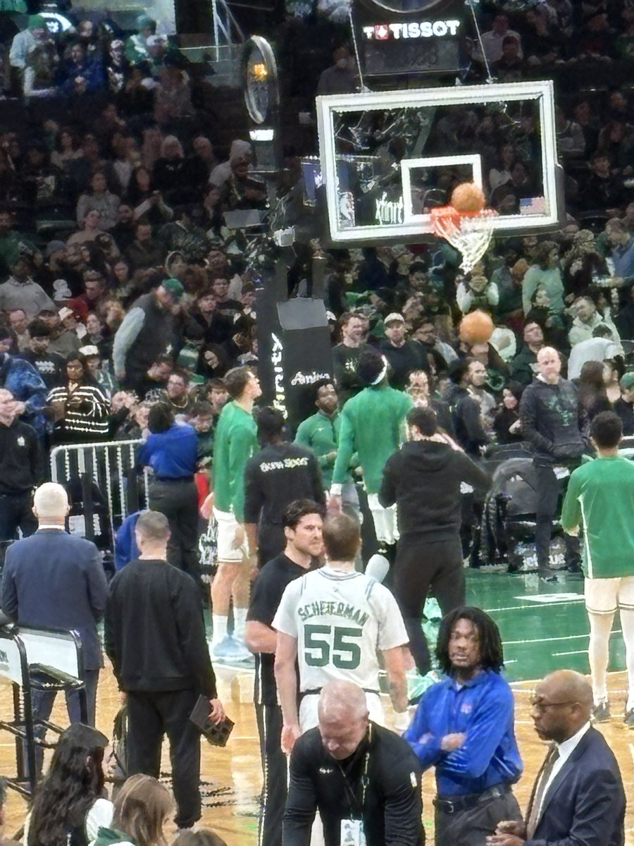 A Creighton basketball meeting here at TD Garden between the Kings’ Doug McDermott and the Celtics’ Baylor Scheierman, both Bluejay greats: