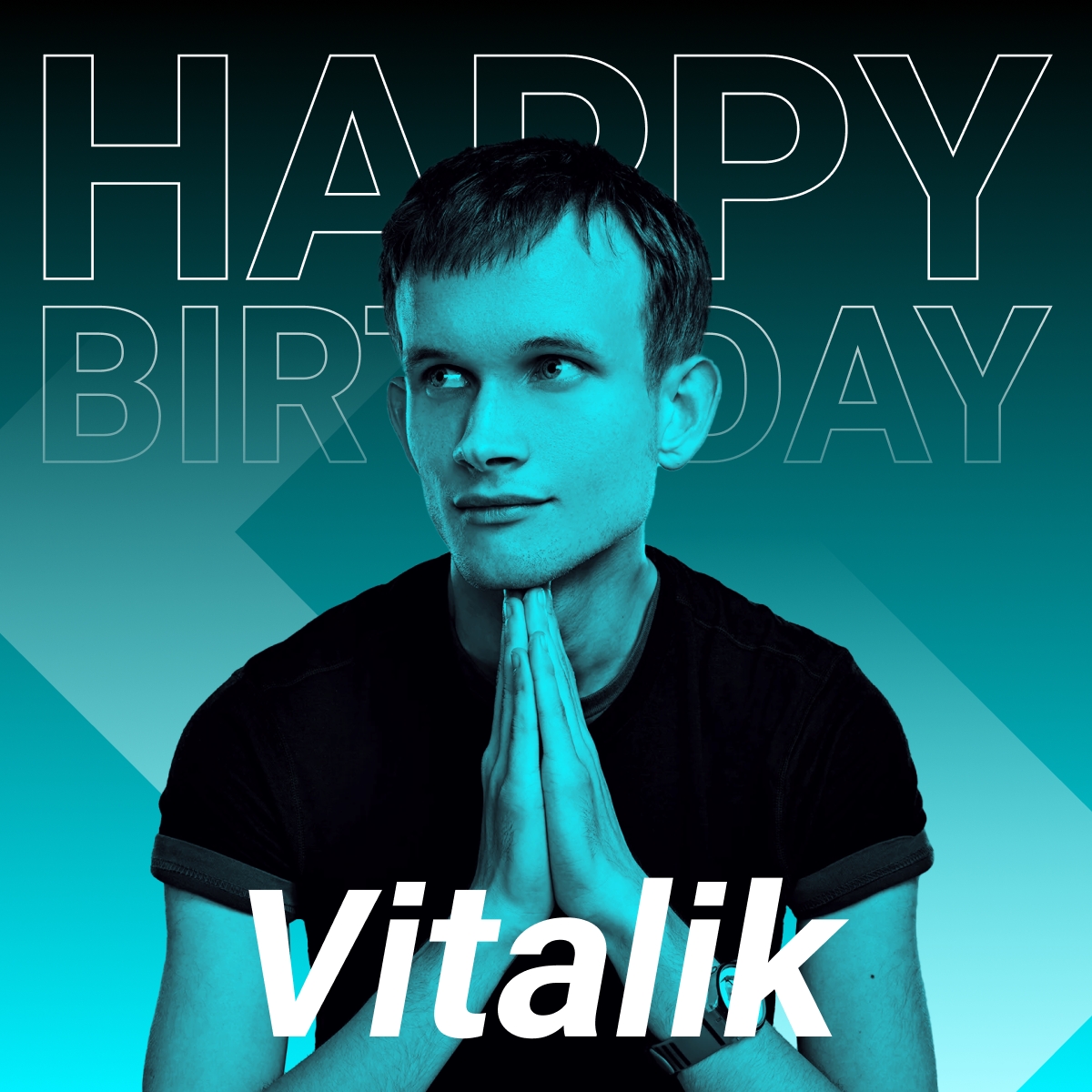 10 years ago, this man built Ethereum.

Then turned it into an infrastructure that empowers the crypto ecosystem.

And he just turned 32. Happy Birthday <a href="/VitalikButerin/">vitalik.eth</a>.