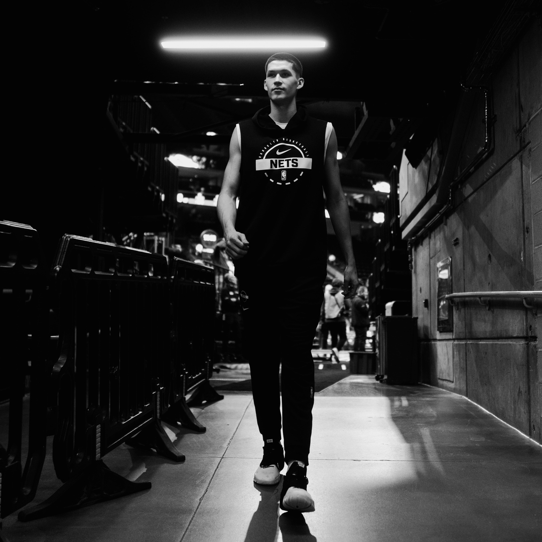 BrooklynNets's tweet photo. Egor back in Utah for his first NBA action 👀 https://t.co/NEim5I3uMH