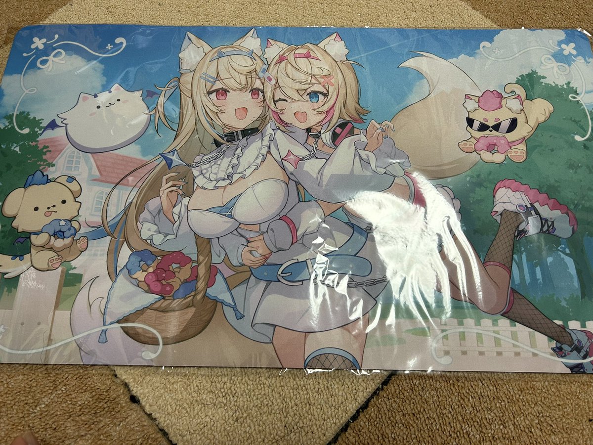 フワモコ活動2周年記念グッズが届きました！（まさかの生誕祭ライブ