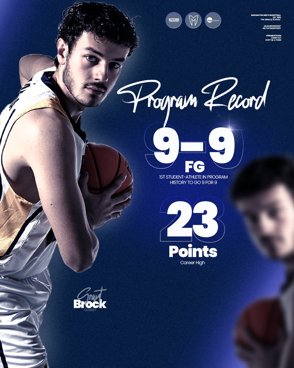 Maranatha Athletics tweet media