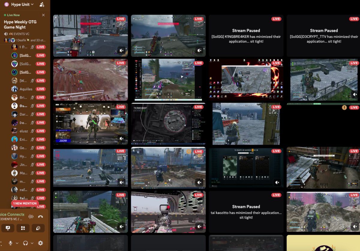 Off The Grid is... HYPE! 🎮⚡️

Another successful Game Night w/ the Hype Fam

Enjoy your AVAX prizes &amp; KEEP GAMING STRONG! 💪