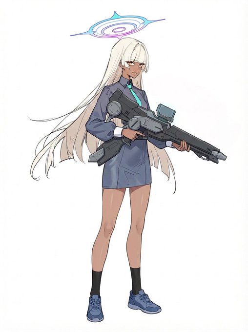 AC4系の、ジョシュア・オブライエンがキヴォトスに入ったら という想定の絵です!! ジョシュア女体化とかネタとしてたぶん地底人が目覚めるレベルの遅さではある 銃はミレミアムの試作エネルギーライフル 特徴的な音が鳴る