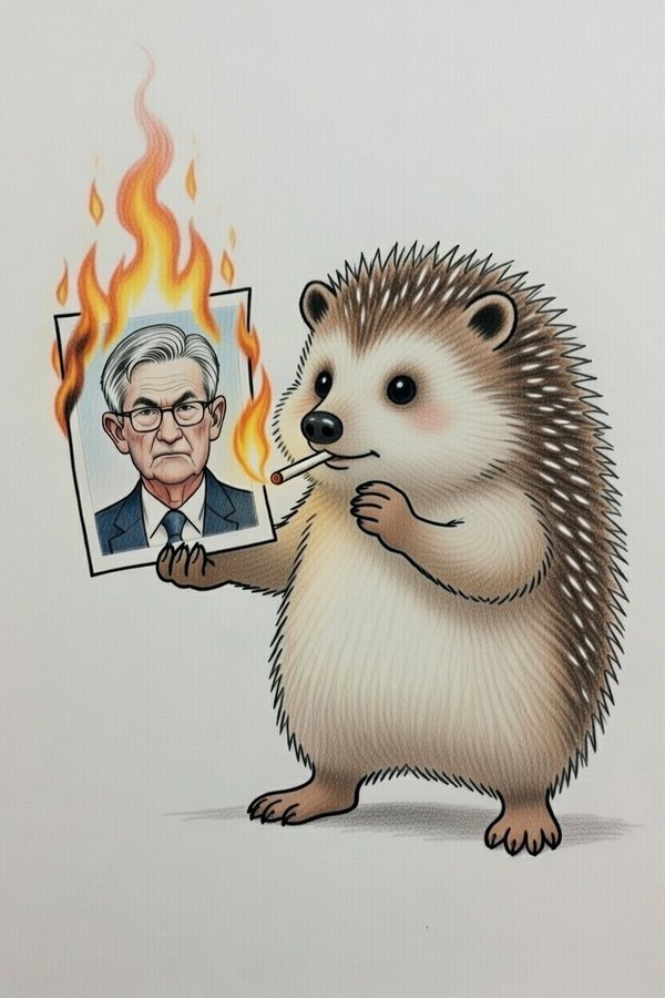 A Hedgehog Against Inflation tweet media