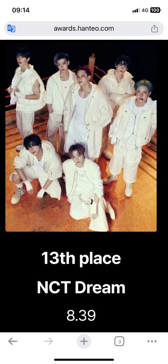 สวัสดีวันเสาร์ค่ะทุกคนขาา วันหยุดนี้เติมพลังโหวต HMA เอาถ้วยให้น้องดรีมกัน

ตอนนี้เราอยู่ที่ 13 > 8.39
ห่างจากที่ 12 > 1.21 😭

มาหย่อนคะแนนพาน้องดรีมซิ่งไปที่ 7 กัน
โหวตได้ที่ : Fancast, Mubeat, Whosfan รอบ Final แล้วว 🙇‍♀️🏆

#โหวตนี้เพื่อน้องดรีม