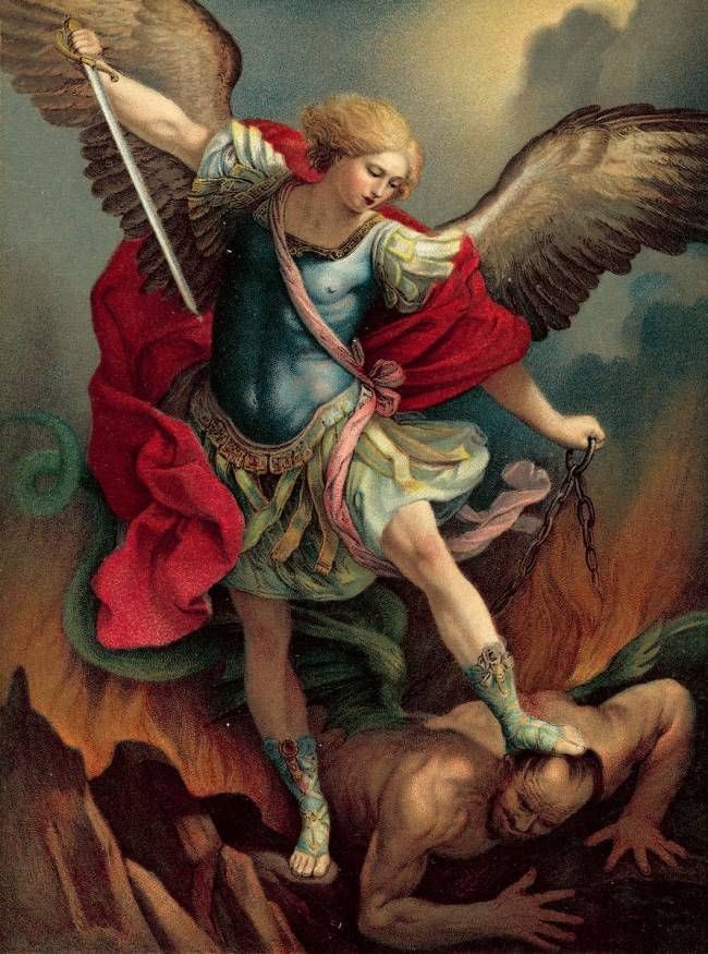 St. Michael the Archangel, defend us in battle