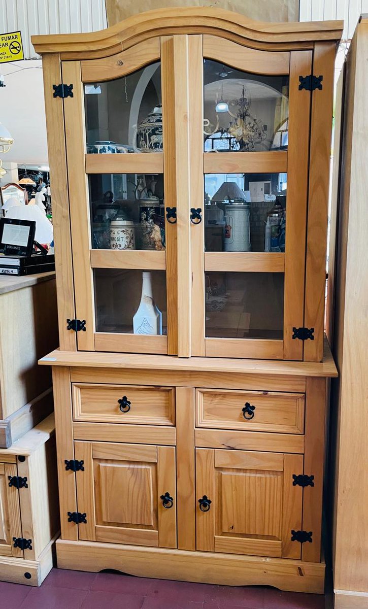 arecovazquez's tweet photo. Cristalero Estilo Rústico de Madera de Pino Ref. MEX-08
Ancho 1 metro Altura 1,90: 1 metro con 90 cm
Precio Gs. 2.085.150
Obs.:Todos los precios y stock están sujetos a cambios.
Pedidos al Wsp https://t.co/r12LbQ3EDB https://t.co/lXghqUkxRy