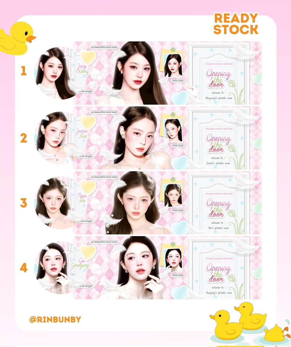 rinbunby's tweet image. help repost thankyou! 

    haloo🥢👩🏻‍🍳 shera menyediakan ready stock layout dari katalog "The Door" dengan harga 1O.OOO/each dan free retext, bisa dijemput sekarang ya 🍥

#zonauang #zonajajan