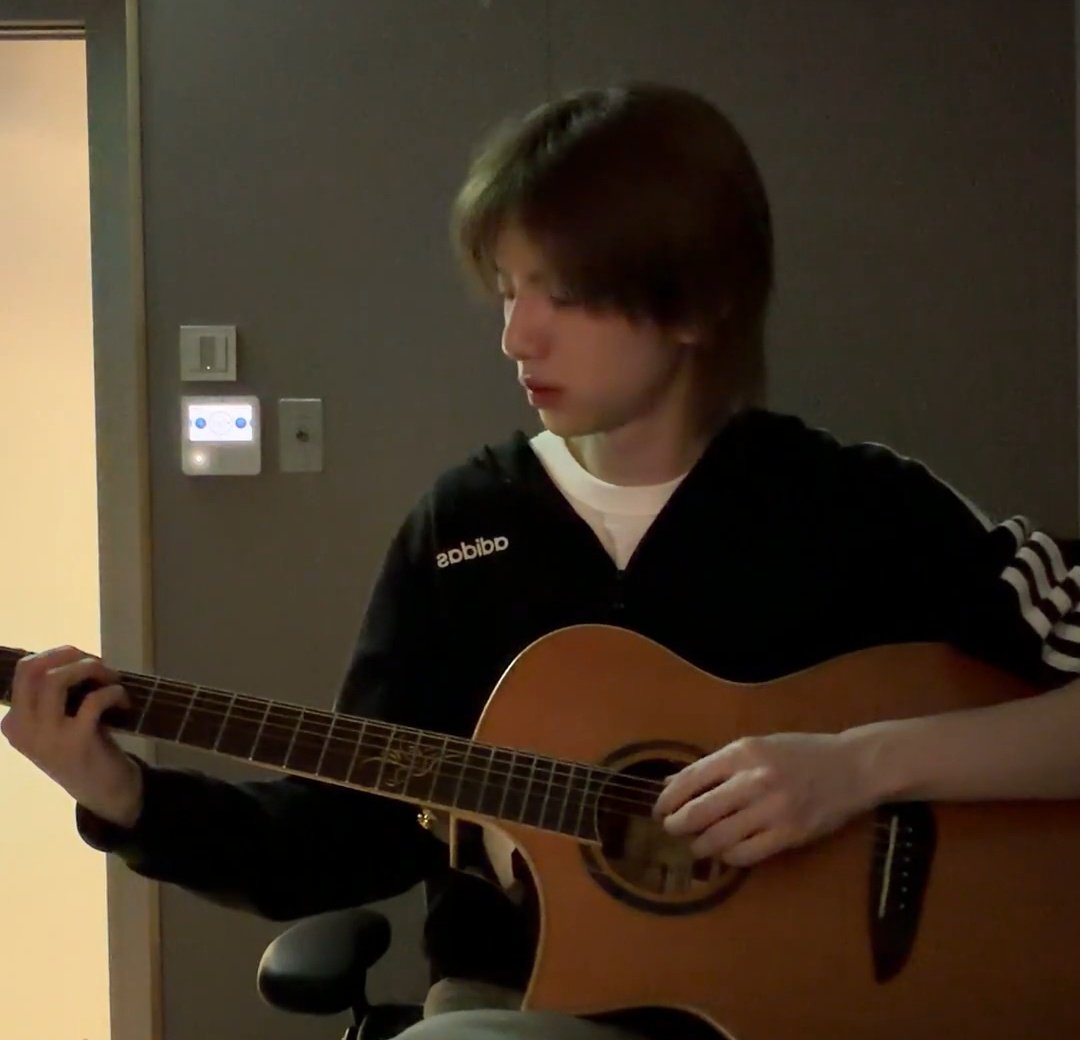 cortisshinez's tweet image. 🦒Electric Guitar         🐢Acoustic guitar