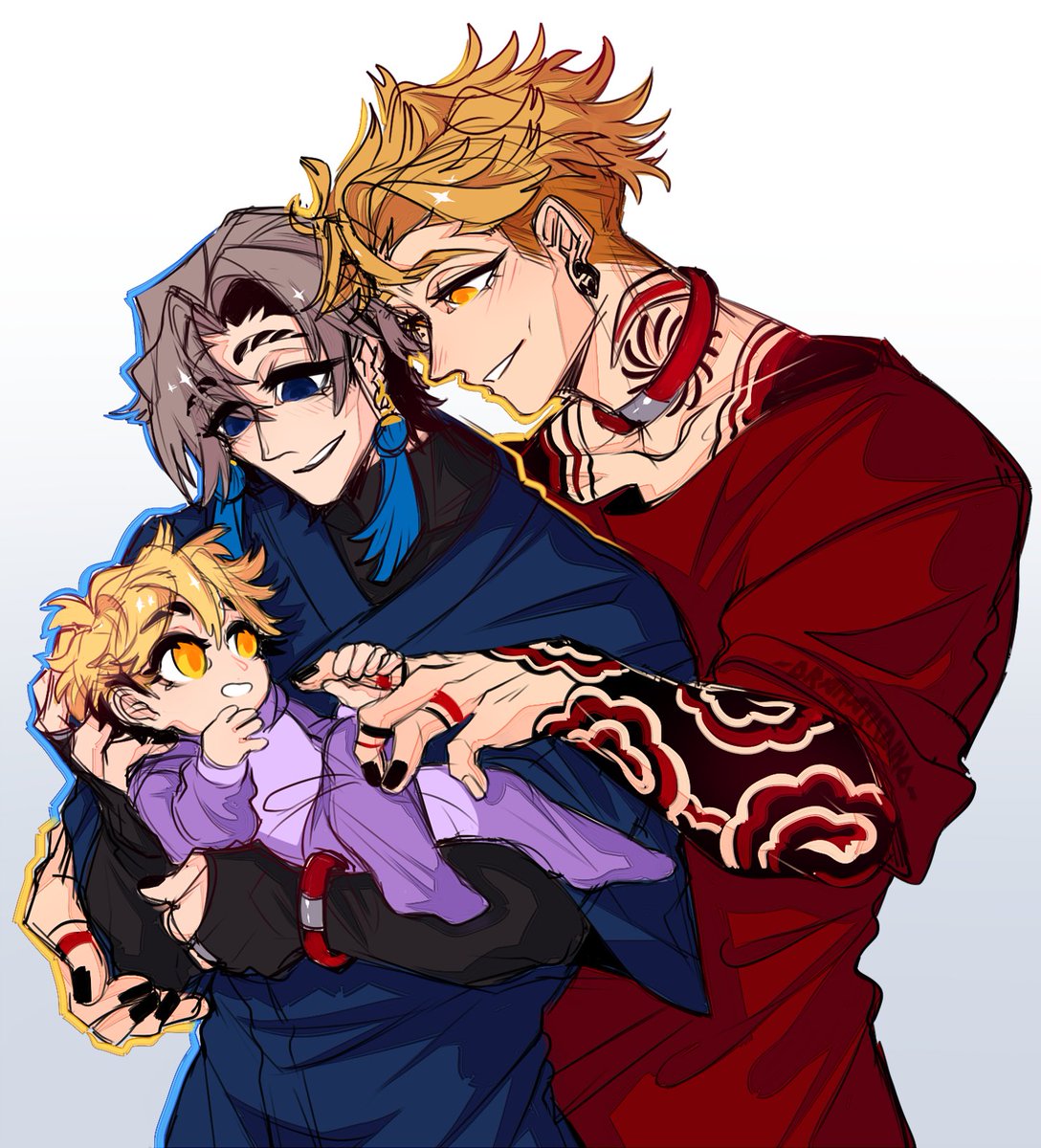 i forgot where i was going with this but i dont have any other art to post so enzn had a baby