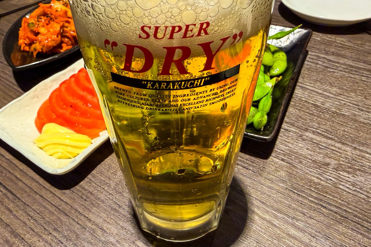 昨夜は遅い新年会✨
スーパードライで乾杯🍻

#photograghy #写真好きな人と繋がりたい #キリトリセカイ