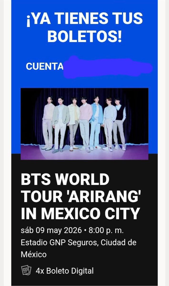 FridaRo2001's tweet photo. Volver a leer esto luego de casi 5 años y saber que por fin podré ver en vivo a aquellos chicos que me salvaron cuando más los necesitaba me hace tan feliz
😭💜💜💜 https://t.co/GlFzkwYEY3