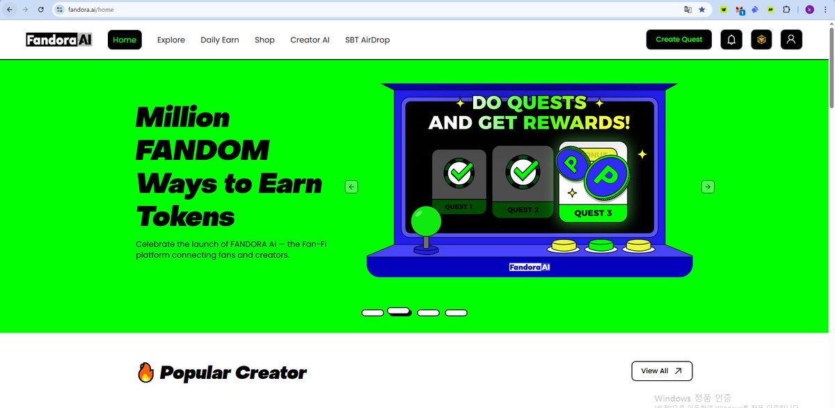 $CRTR , FandoraAI, <a href="/fandomcreator_/">FANDOM CREATOR</a> 

FandoraAI는 인공지능 기반의 플랫폼 !!
사용자가 데이터를 분석하고 인사이트를 도출!!
주요기능은?
1. 데이터 분석
2.자동화
3.예측 모델링
4.사용자 맞춤형 서비스