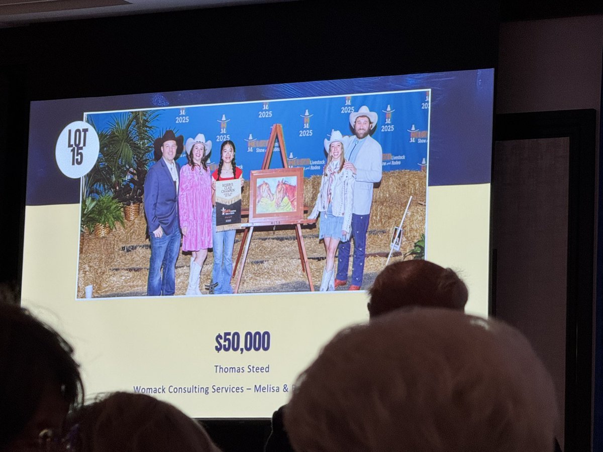 MrsWomack_AVID's tweet photo. Celebrating our contribution to helping students tonight! It’s all about the kids! 2026 HLSR Art Auction Gala. https://t.co/gM7avxBgpH