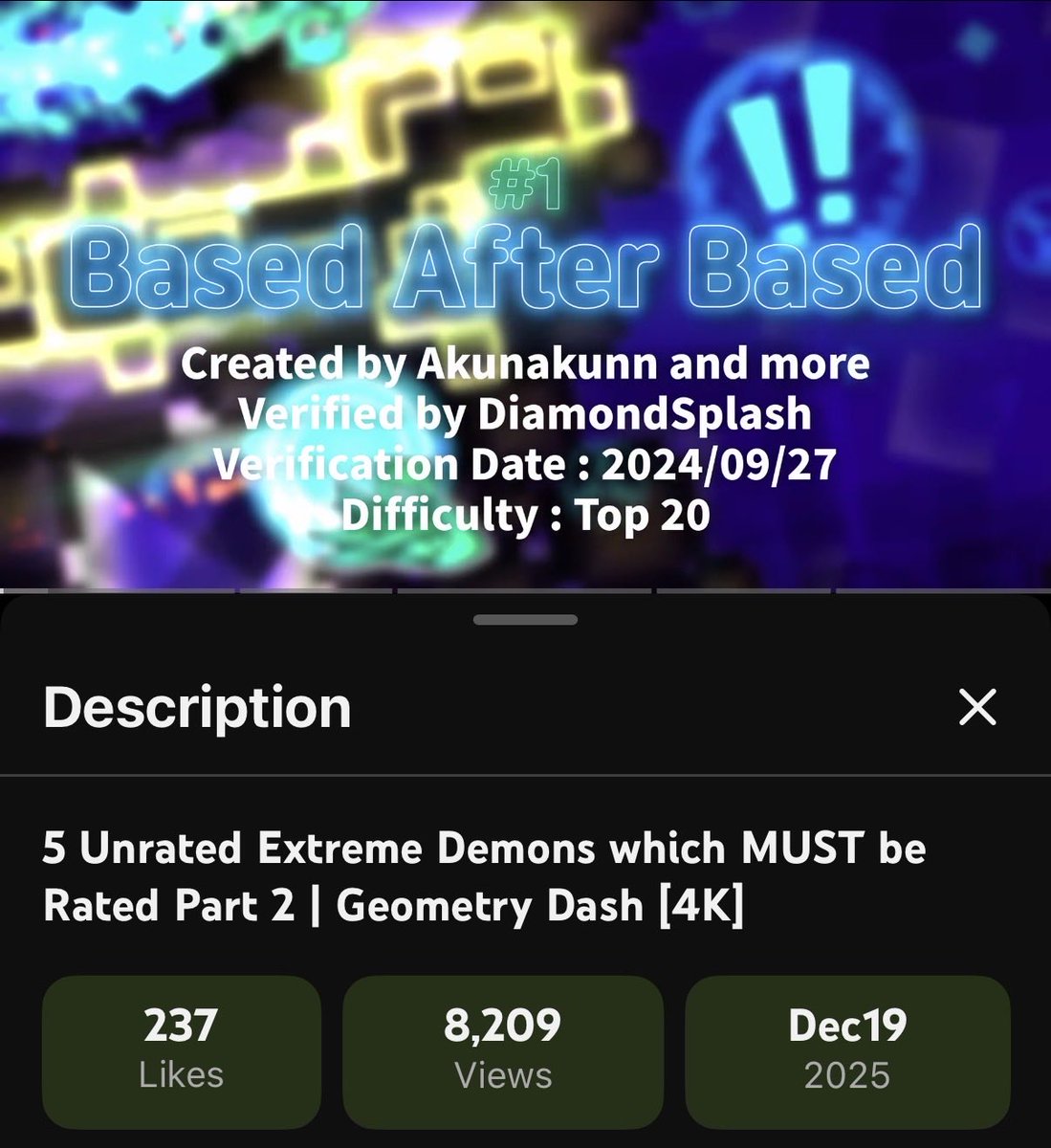 7/15
BASED AFTER BASED RATED WHATTTTTTTTTT
<a href="/akuna_kun/">akunakun</a> Super congrats!!!