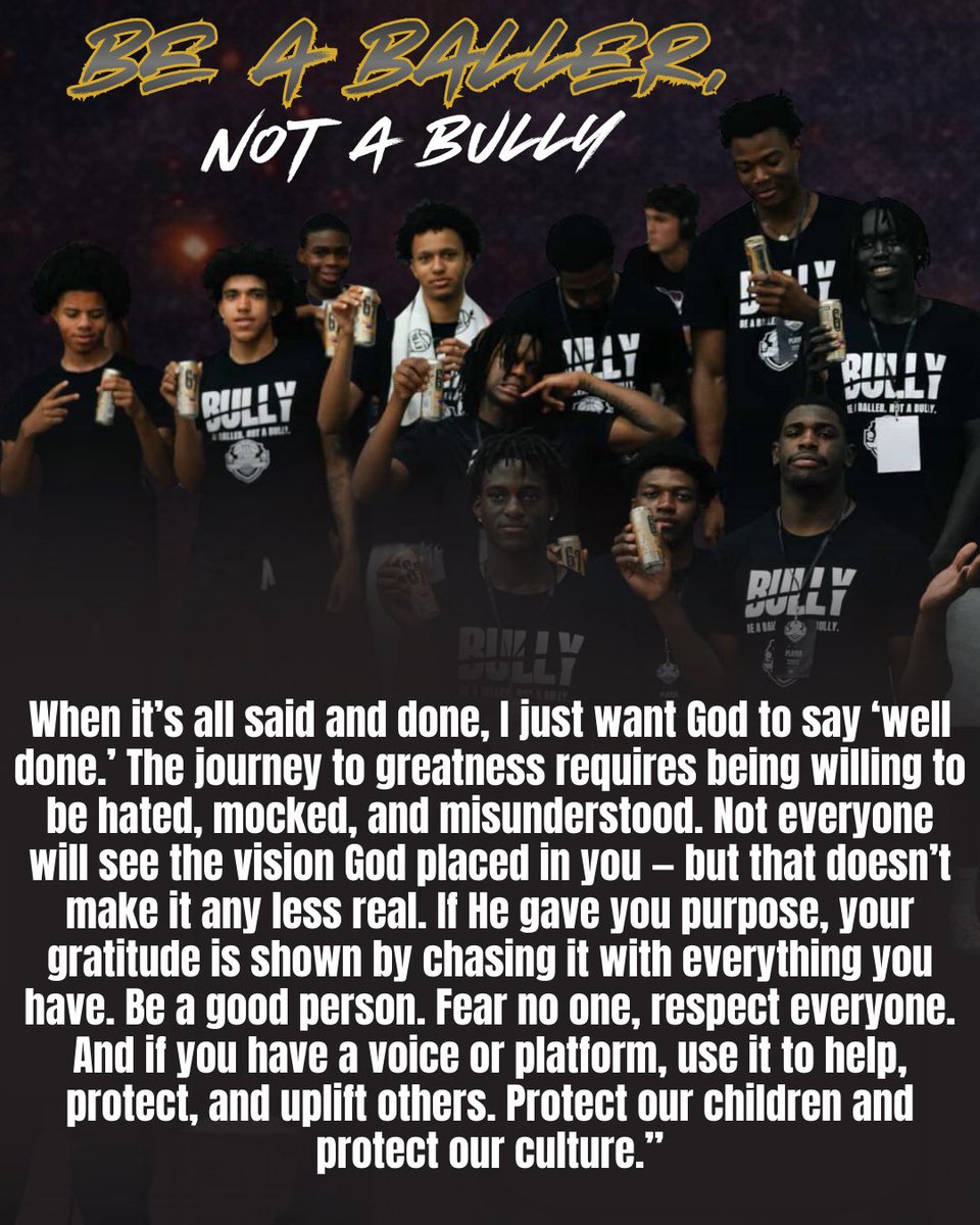 HighSchoolOnSI's tweet photo. Ta’Quan Zimmerman Uses His Platform for a Better Purpose With Anti-Bullying Initiative ‘Be a Baller, Not a Bully’ 💪🏽🔥

Read the full article⬇️

https://t.co/XQc9WbGwVN https://t.co/9ki8WPCvcE