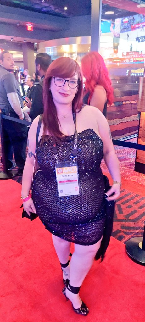 shaymus_69's tweet photo. Great meeting @BustyBexx on the Red Carpet of the 2026 @avnawards #AVAWARDS #AVNAWARDS2026 https://t.co/AvSmTYGlWd
