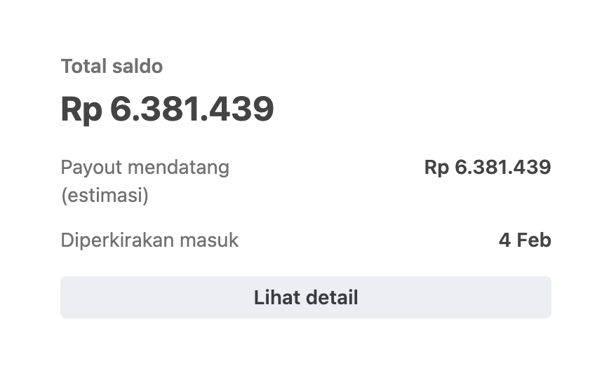 xAvellesch's tweet image. met pagi.

gajian pertama dari X masuknya segini atau kurleb $384.16, ini saldo kumulatif per 1 bulan ya, bukan per 2 minggu.

lumayan, buat beli emas 2gr sisanya beli omeprazole persiapan bulan ramadhan.