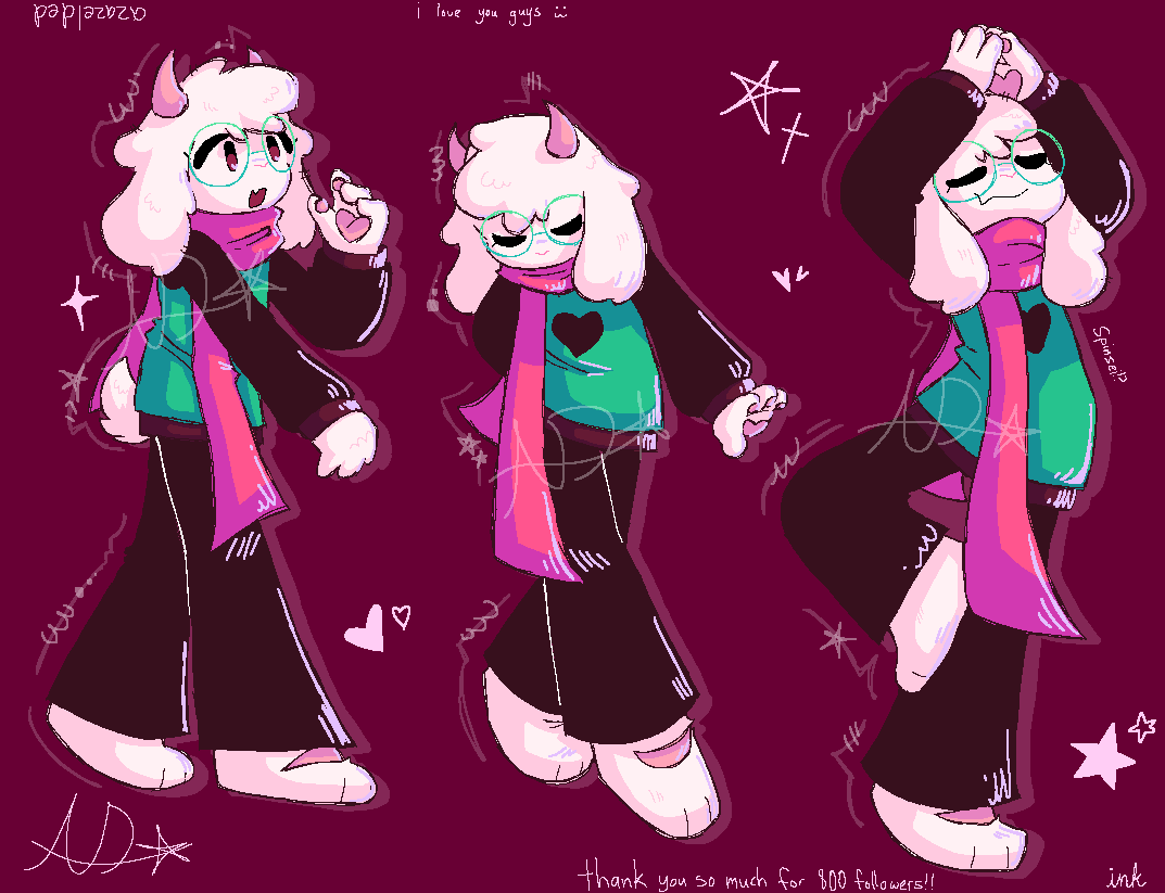 look at him go!!!
#ralsei #deltarune