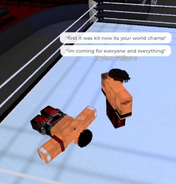 Many Misconceptions have been made
Let me reassure you 
I am not hiding behind a fake character 
I am not weak 
The moment you see me as such you end up like them 
RR purposly lost
Nick Storm i Let him Win 
I have bigger plans
PA &amp; KW are illusions