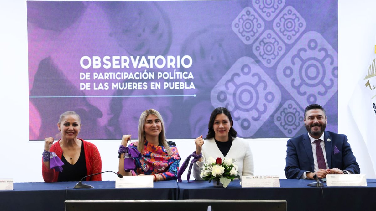 FiscaliaPuebla's tweet photo. Que más mujeres participen en la vida política y pública en condiciones de igualdad: Idamis Pastor Betancourt.

#FiscalíaInforma: https://t.co/6HKylhUVA3 https://t.co/CLKLVwrYZB