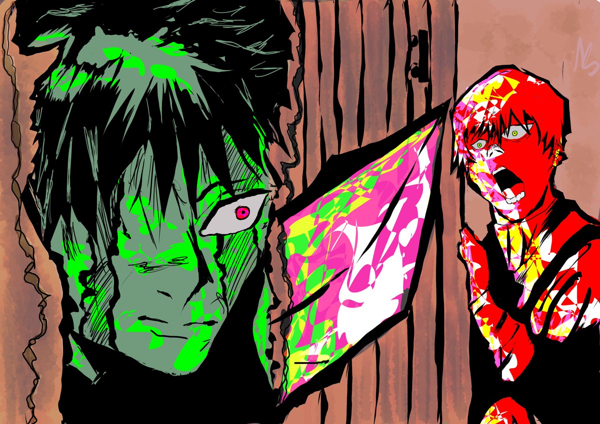 z81690694's tweet photo. Maki Vs. Misogynist Chud

#Maki #jjk #JujutsuKaisen #art #CLIPSTUDIO https://t.co/xiqfU6zyAz