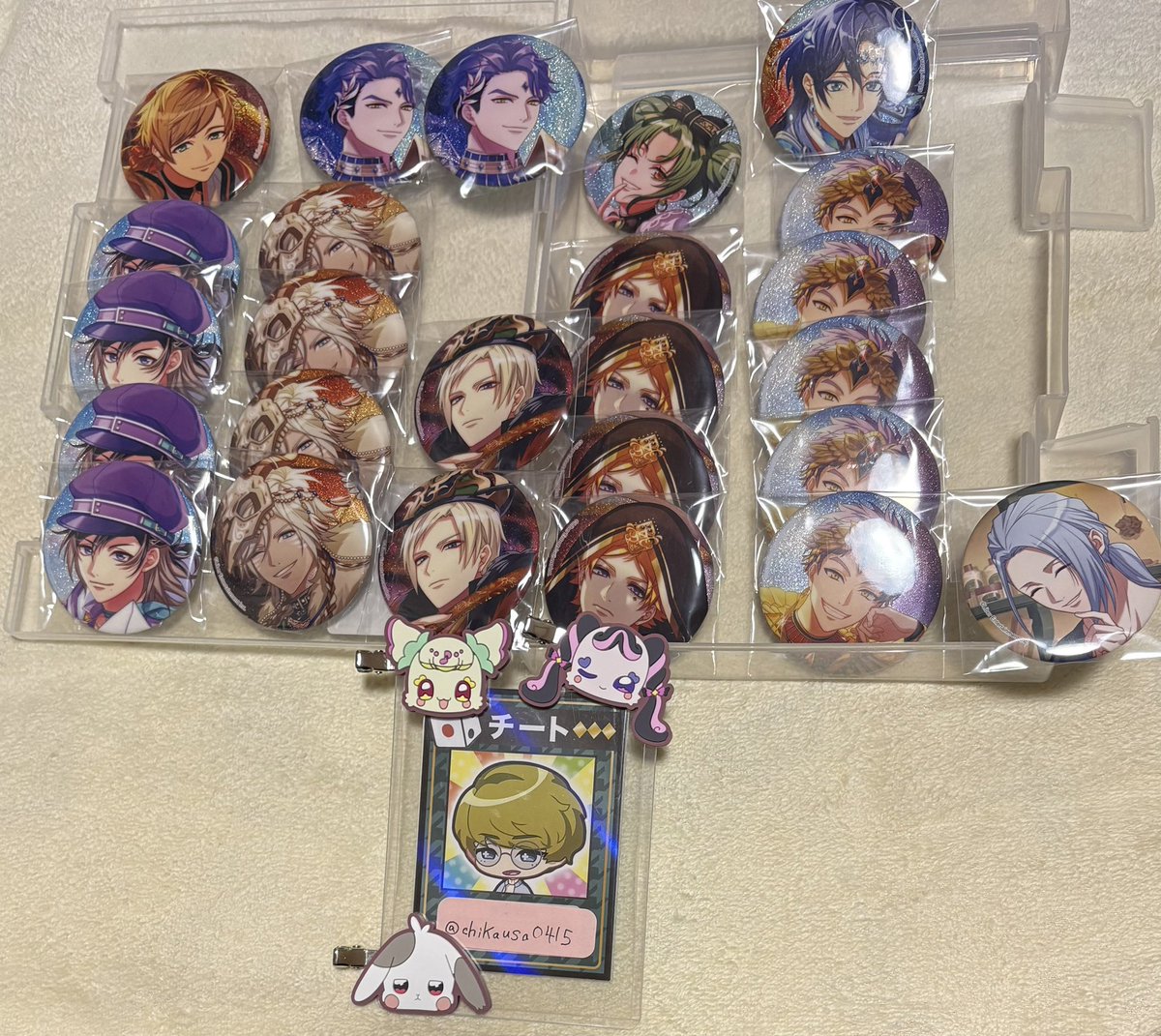 A3 キャラバッジコレクション キャラバッジ 缶バッジ 紬 A3 キャラ
