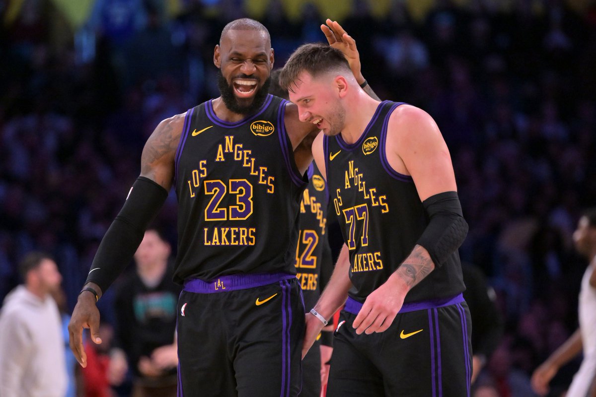 "I just love the kid. I love everything about him. I just want him to take his journey as far as he wants to go. And I’m happy to be a small part of his journey. Hopefully, he can take something from me.”

- LeBron on Luka

(via <a href="/melissarohlin/">Melissa Rohlin</a>)