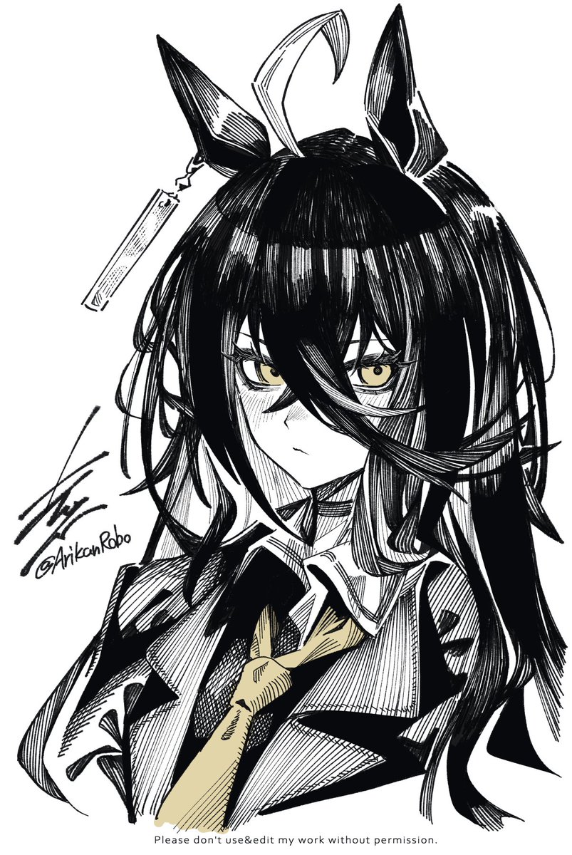 ArikanRobo's tweet image. マンハッタンカフェ/fanart