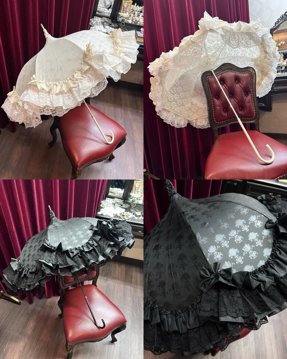 ✝️おすすめアイテム✝️ #アトリエピエロ大阪店 晴雨兼用の可愛い傘